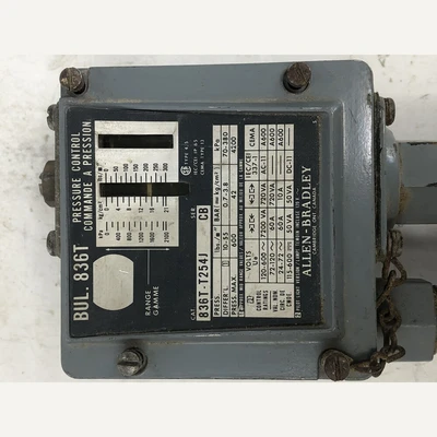 Allen-Bradley 836T-T254J Pressure Control