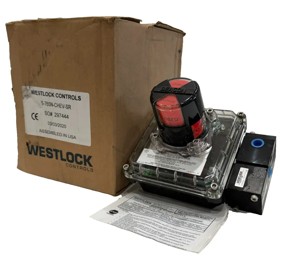 NEW WESTLOCK 765N-CHEV-SR VALVE POSITION INDICATOR 765NCHEVSR