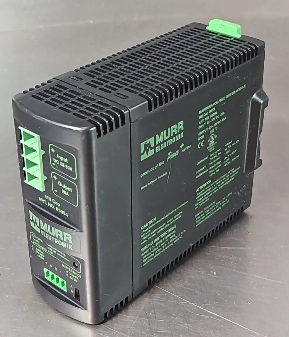Murr Elektronik MB 85394 Cap 20/24 Buffer Module (BIN414)