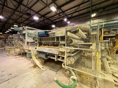 Twin-Wire Dewatering Press