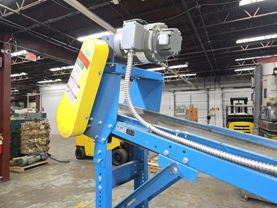 144 "L x 11.5" W Belt, New London Horizontal Conveyor, Model 200-12-120, New in 2017