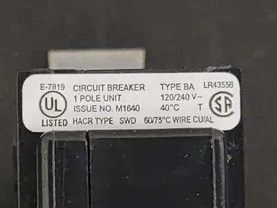 NEW CUTLER-HAMMER BA120
