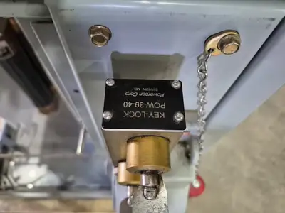Double Fused Interrupter Switch 5 kV, 4160 Volts & Conduit Cabinet