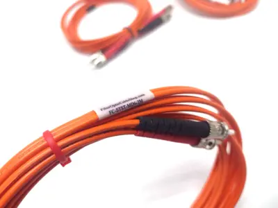 FC-STST-MD6-2M | Fiber Optic Cable Shop  ST-ST MM SPLX 62.5/125 2m Cable LOT OF 4 - Open box