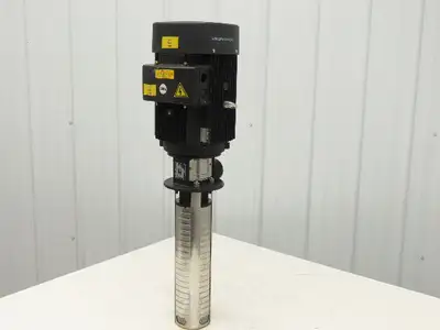 Grundfos CRK2-180/18 A-W-A-AUUV Coolant Pump 13GPM 4kw 230/460V 3PH 1.25"NPT