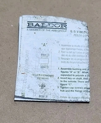 NEW Baldor 120509