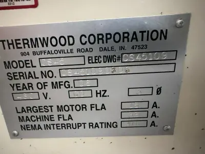 Used 2006 THERMWOOD CS45 CNC Routers Illinois US | Aucto #1333528