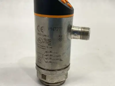 USED IFM PRESSURE SENSOR WITH DISPLAY PN-250-SEN14-QFRKG/US/ /V