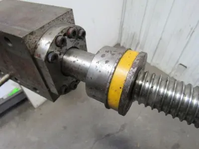 Cincinnati Milacron Cinturn CNC Ball Screw & Nut Assembly W/Encoder