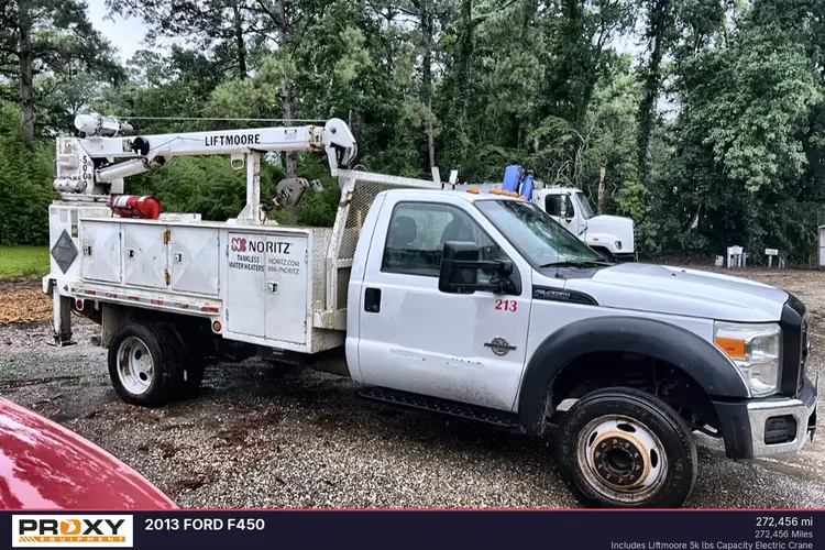 Used 2013 FORD F450 Service & Utility Trucks Louisiana US | Proxy Equipment #1385008