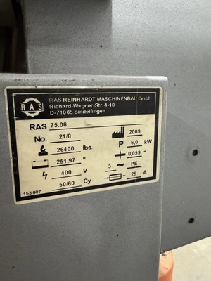 2009 RAS XXL-CENTER 75.06 Folders, CNC Combi Beam | Norcal Machinery (8)