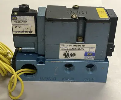 Used MAC VALVES 82A-AA-BKA-TM-DDA5-2DA Solenoid Valves | Surplus Asset Holdings #1204259