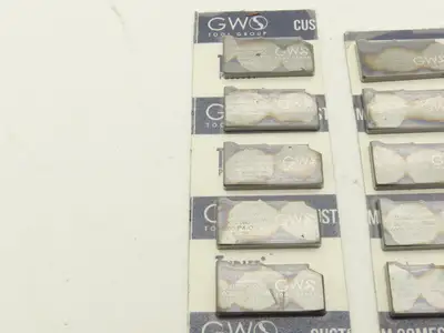 GWS Tool Group 1166C50A00000 Carbide Insert 1166C50G00000-P4-OUTER  Lot of 20