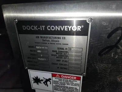 USED AM MANUFACTURING DOCK-IT-24 DOCK-IT PIZZA CRUST