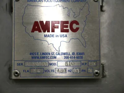 Used AMFEC 510 Mixers Illinois US | M&M Equipment Corp. #1367585