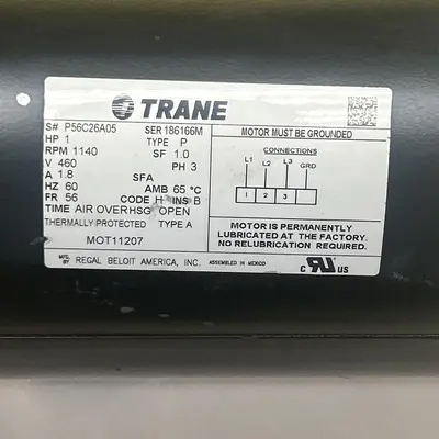 Used TRANE P56C26A05 Industrial Controls Ohio US | Surplus Asset Holdings #1295313