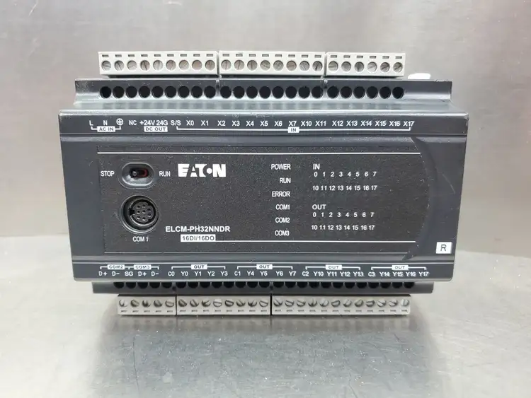 Used CUTLER HAMMER ELCM-PH32NNDR PLC Input & Output | Palmetto Automation #1148692
