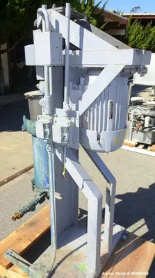 Used - Paint Media Mill, 8" x 30" Milling Chamber, 6 Gallon, 10 HP Motor