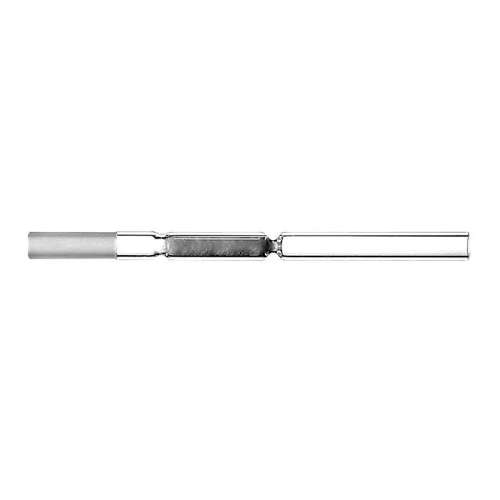4 mm, Split Glass Liner Siltek Deactivated Surface Liner with Wool