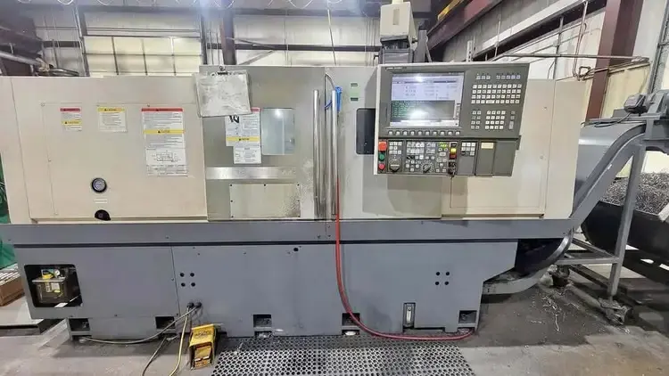 Used 2012 OKUMA GENOS L300E-M CNC Lathes Colorado US | Midstate Machinery #323441