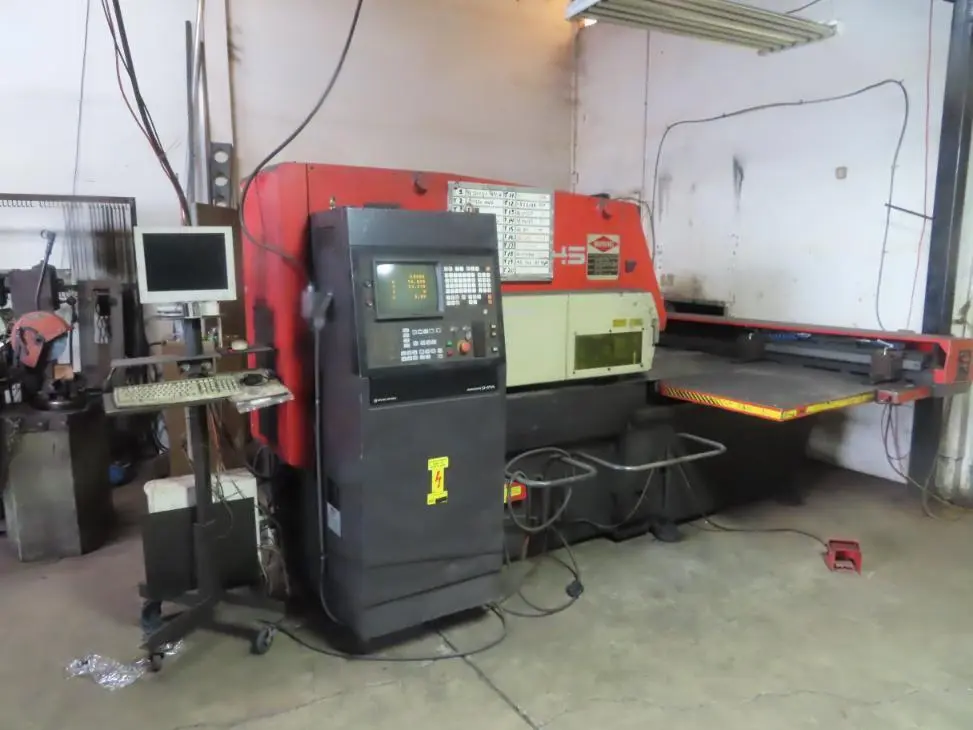 USED 1989 AMADA ARIES 245 CNC TURRET PUNCH