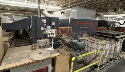 ROSENQUIST EF-100 ELECTRO-FLOW FEED-THROUGH RADIO-FREQUENCY GLUER