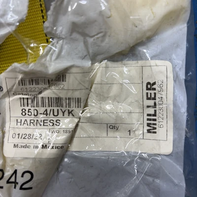 New | in-Stock HONEYWELL MILLER 850-4/UYK Safety Equipment Indiana US | J&J Industrial Supply #1343320