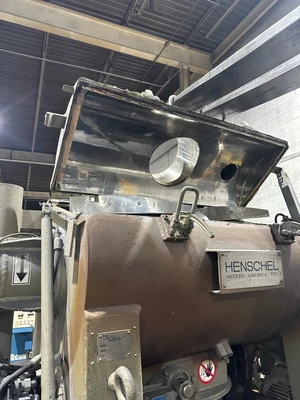 HENSCHEL HVD300 300 LITER PLOUGH MIXER - 40HP