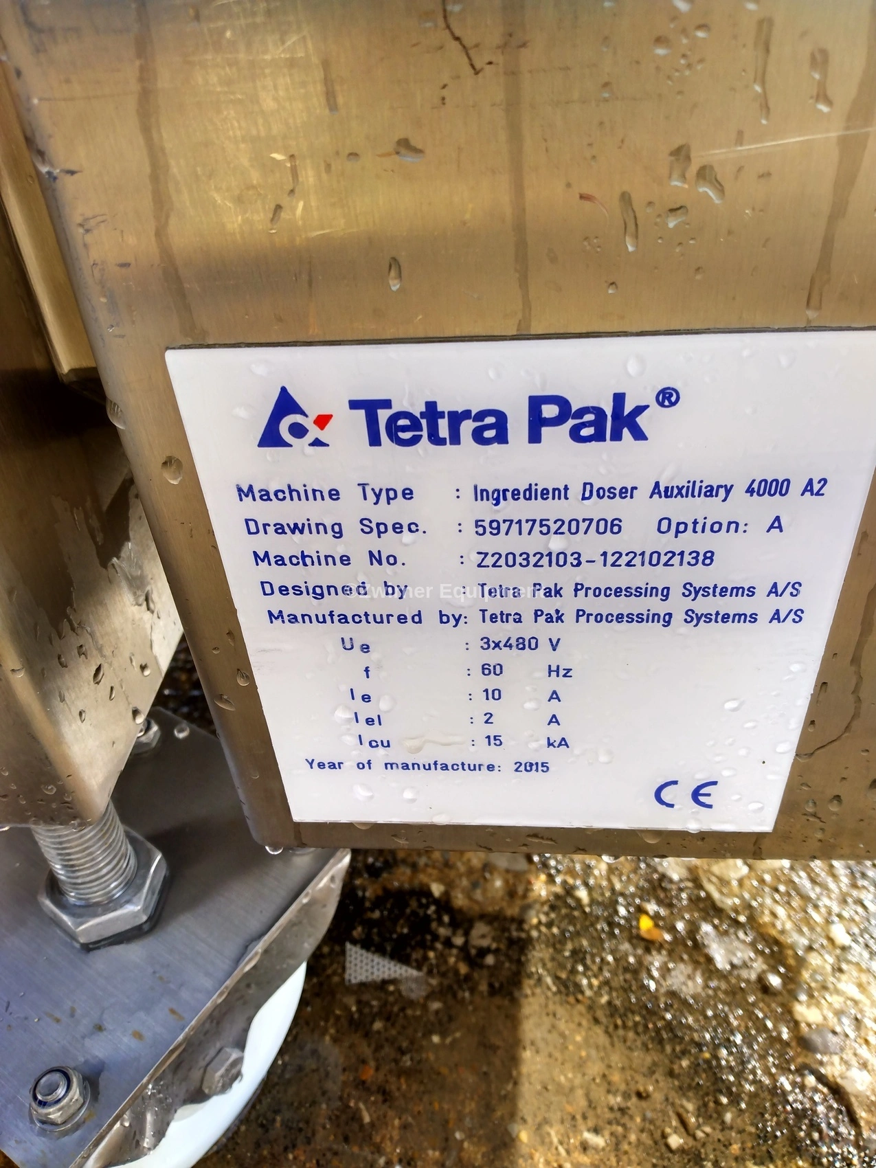 Used Tetra Pak _UNKNOWN_ Ice Cream Equipment Tennessee US | Zwirner Equipment #1171721