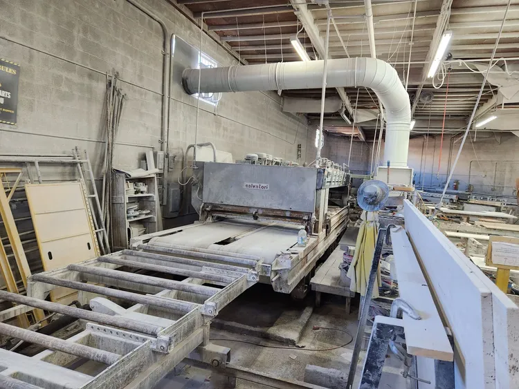 Used Salvatori Slab Polisher Polishing Machinery including Buffers Michigan US | STONE EQUIPMENT WAREHOUSE #1261535