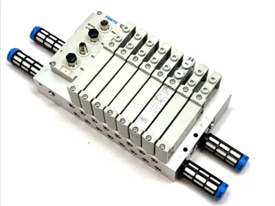 USED FESTO VALVE TERMINAL, PNEUMATIC MANIFOLD ASSEMBLY