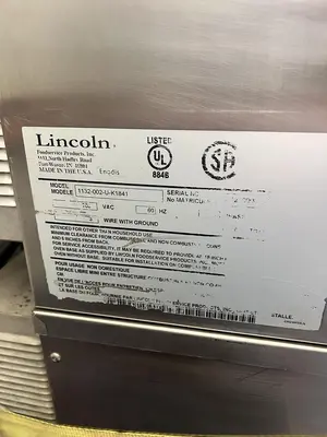 Used LINCOLN 1132-002-U-K1841 Conveyor Ovens Florida US | BAM Discount Restaurant Equipment #1494052