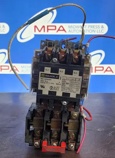 Used SQUARE D 8911DPSO53 Starters | Midwest Press and Automation #577825