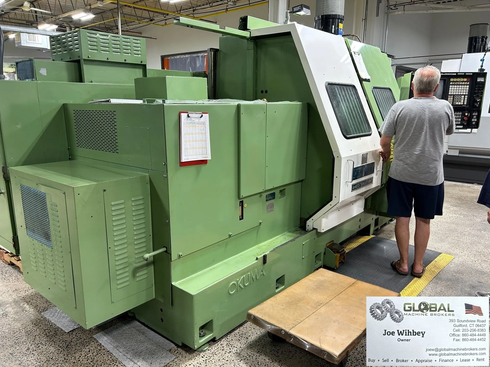 Okuma Simulturn 4 axis Turning Center Model LC40-2ST Mint
