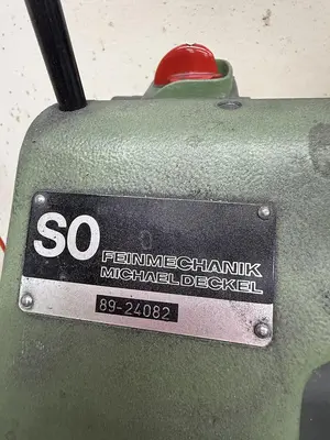Used 1989 DECKEL SO Tool & Cutter Grinders Minnesota US | Source Machinery Sales #1566573