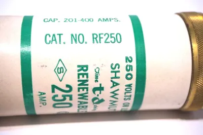 NEW FERRAZ SHAWMUT RF-250 FUSE RF250