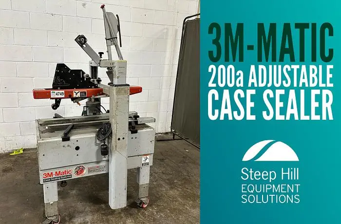 Used 3M-MATIC™ 200A Case Sealers | Steep Hill Equipment Solutions #772653