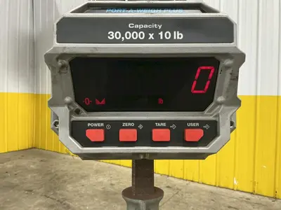 30,000 LBS PORT-A-WEIGH MODEL #MSI-9800HT DIGITAL CRANE SCALE: YOBRO #25146