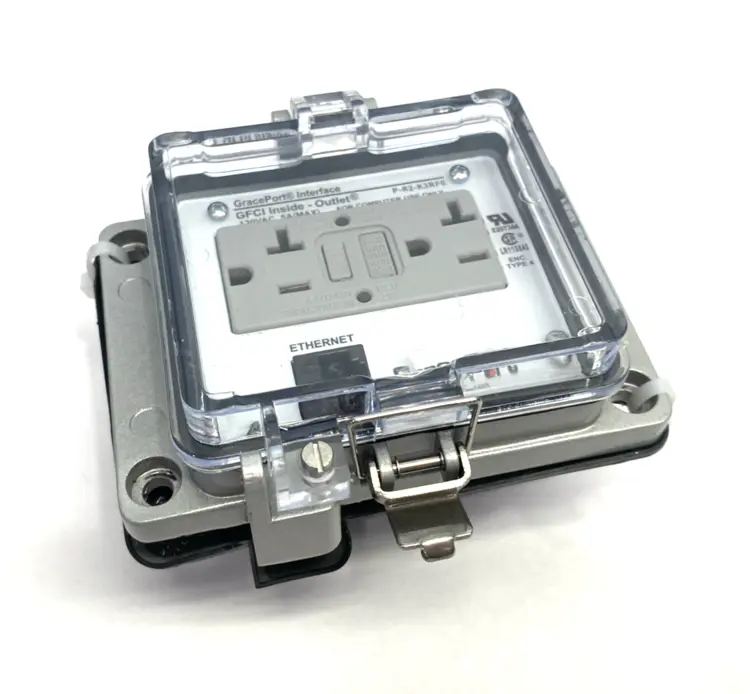 Used Grace Technologies GracePort Ethernet Panel Interface Connector Automation Control (HMI) Michigan US | Maverick Industrial Sales #1392508