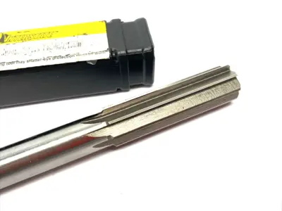 Used Interstate Chucking Reamer: 0.6640", 9" OAL, 2-1/4" Flute Length, Straight H Reamers Michigan US | Maverick Industrial Sales #1397931