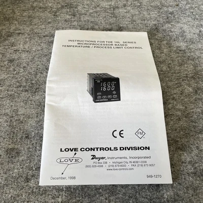 New | in-Stock Love Controls 16l2044 Misc Electrical & Power Parts California US | Davliegogo LLC #1725591