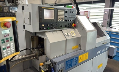 STAR CNC Sliding Head Lathe, 2× machines in very good used condition in a lot, PRICE FOR LOT