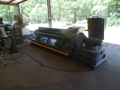 Used WEBB R3L-8008 Plate Bending Rolls including Pinch Louisiana US | Pinpoint Machine #1420661