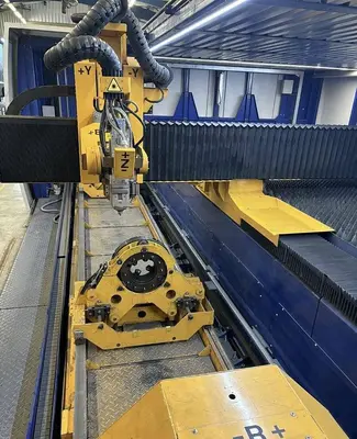 USED 2016 MICROSTEP MSF 4001.20LTK+T500 4KW IPG