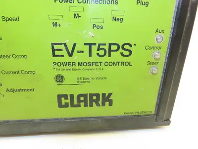 General Electric Clark EV-T5PS Power Mosfet Control System Off Of NPR20 Forklift