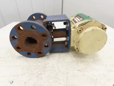 Kitz 2-300 Steel Ball Valve 2" Flanged EL-O-Matic Pneumatic Actuator SR