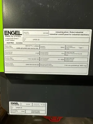 2020 ENGEL VIPER 20 ROBOTS, (Including N/C & CNC) | Machinery Network (5)