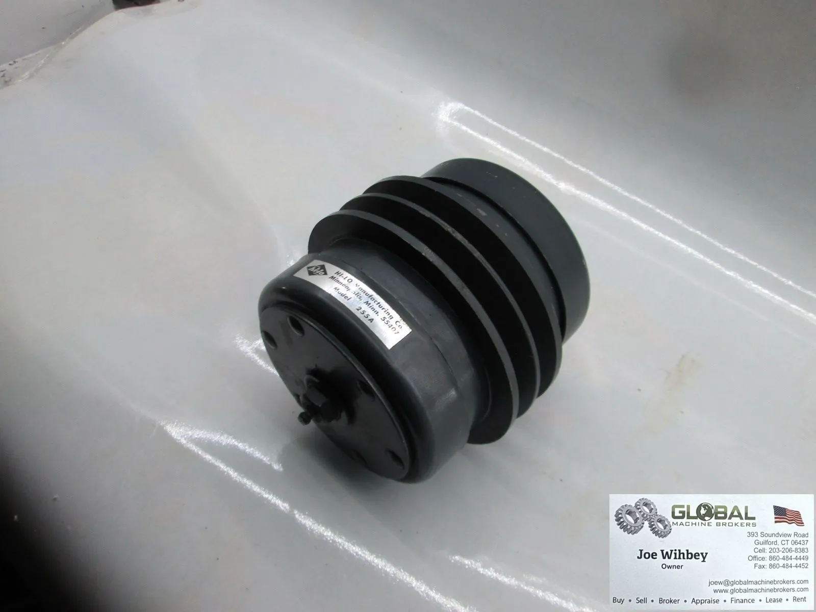 Hi-Lo Manufacturing 255A Variable Speed Drive Pully 1" Bore
