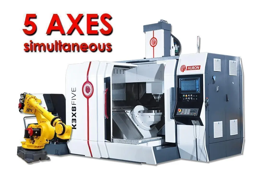 USED HURON K3X8F X: 780 - Y: 700 - Z: 500 MM CNC