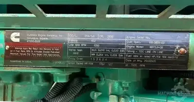 Used 2003 CUMMINS POWER GENERATION 100DGDB Generators Arizona US | KD Machinery #1310137